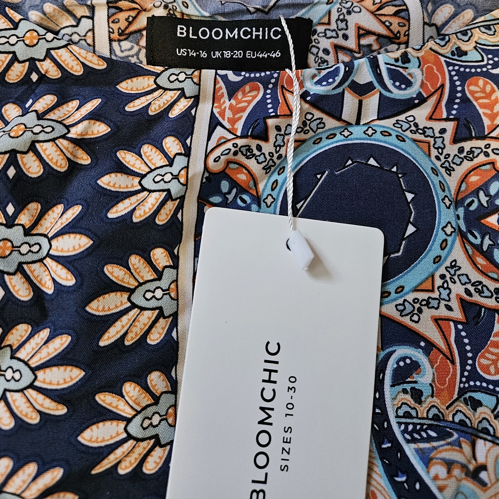 NWT Bloomchic Floral Lounge Set 14-16 - Picture 3 of 4